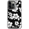 Black and White iPhone 16 Pro Clear Case